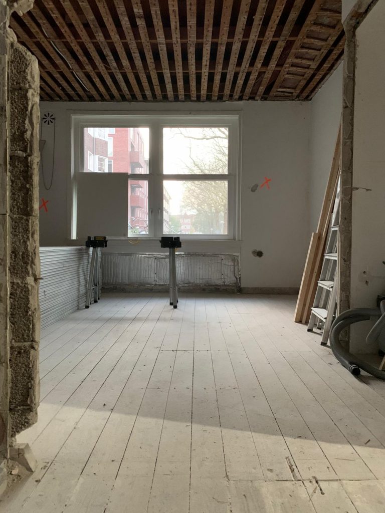 Woning Amsterdam gestript en opgebouwd | Building Projects Amsterdam